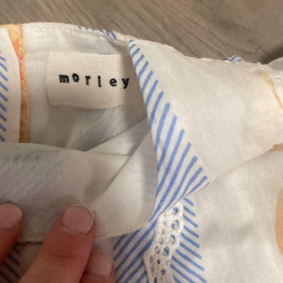 FLORAL PRINT COTTON MINI DRESS - Picture 8 of 14